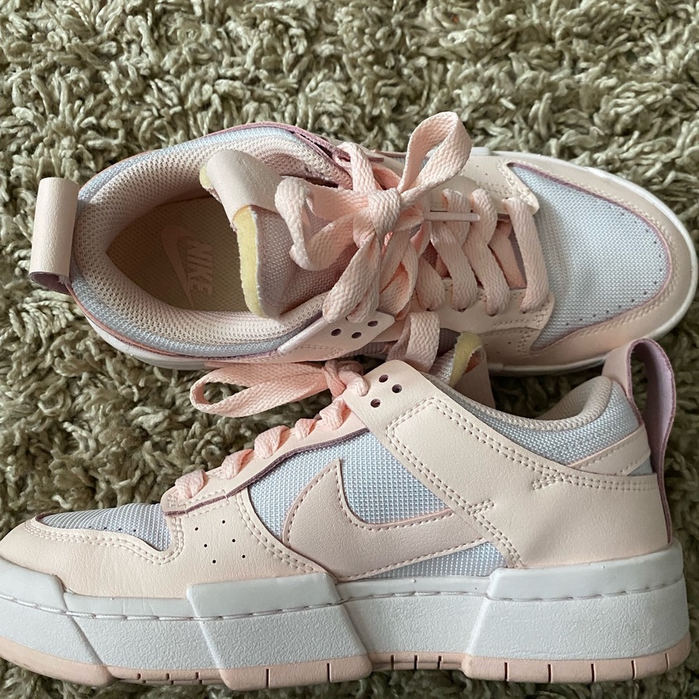 Womens Dunk Low Disrupt “Pale Coral”